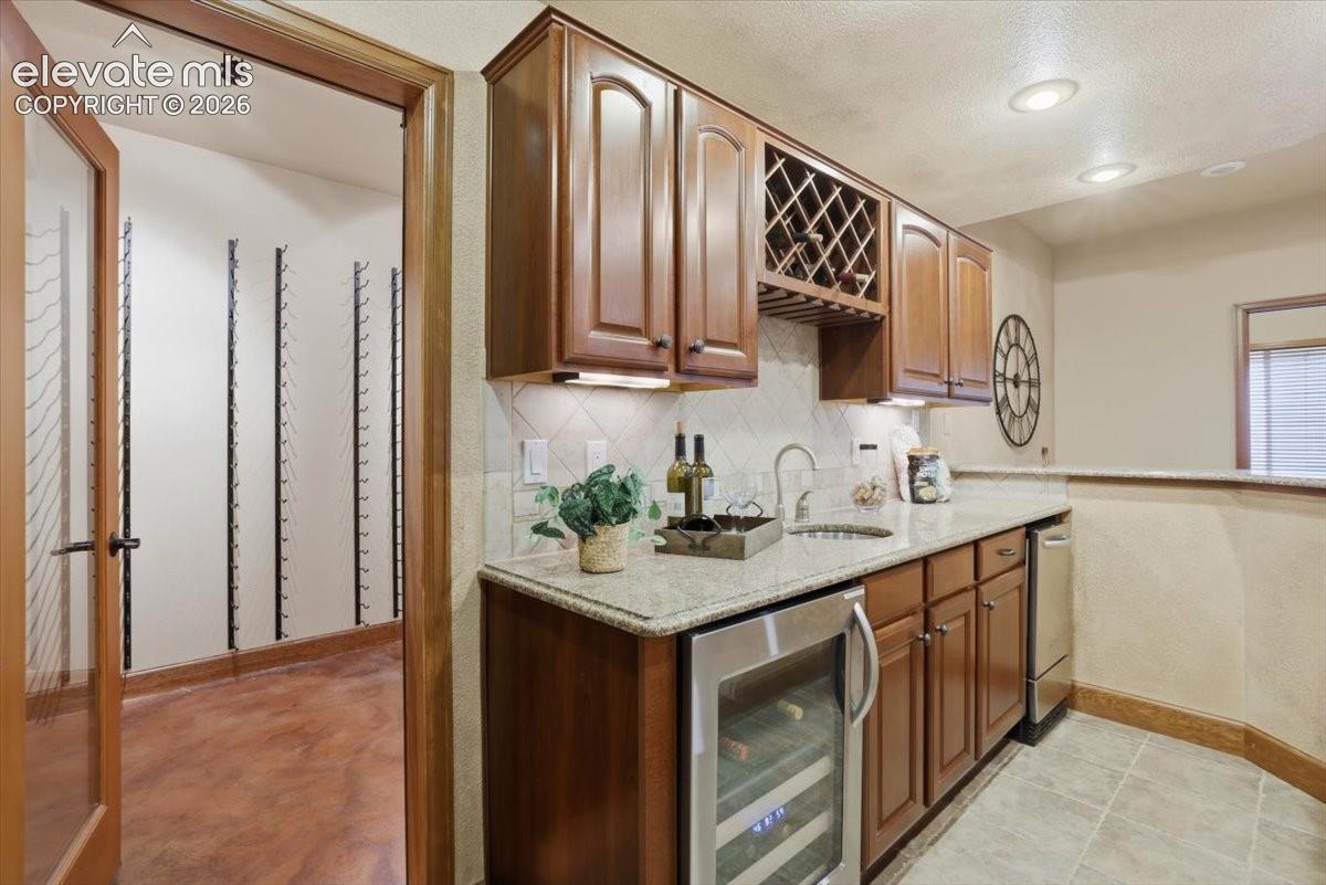 Wine Chiller, Ice Maker, Under Cabinet Lighting, Climate Controlled 147-bottle Wine Cellar!
