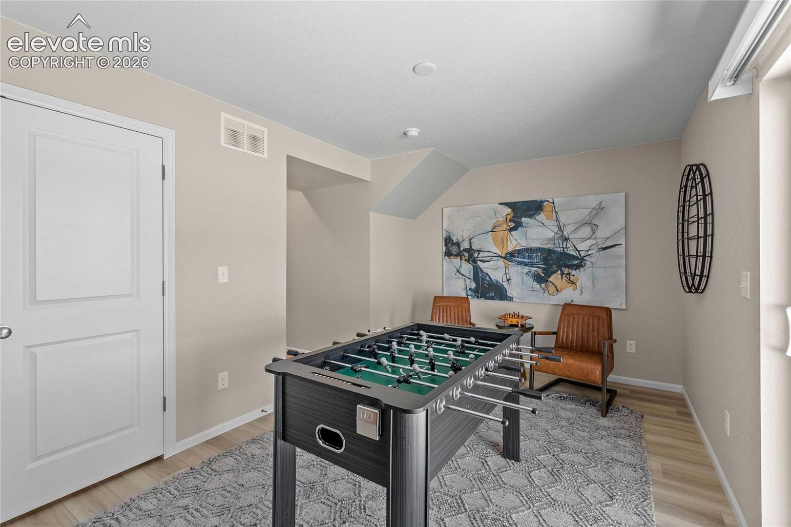 Recessed lighting and light-toned walls create an inviting atmosphere
*photos of a model home*