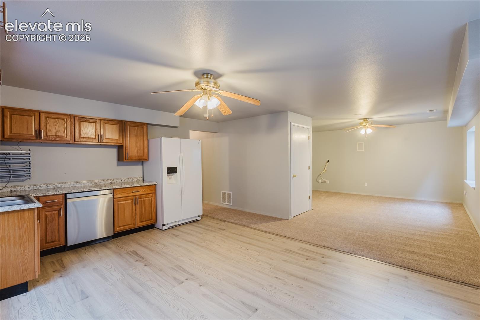 Basement kitchenette