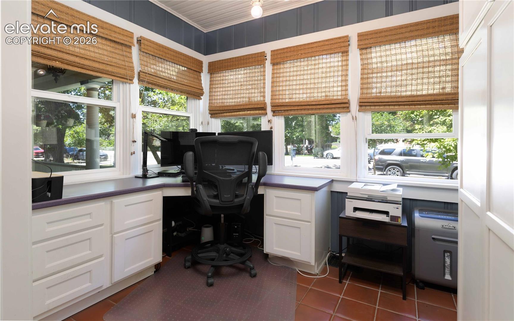 Super insulated front porch for office or flex space
