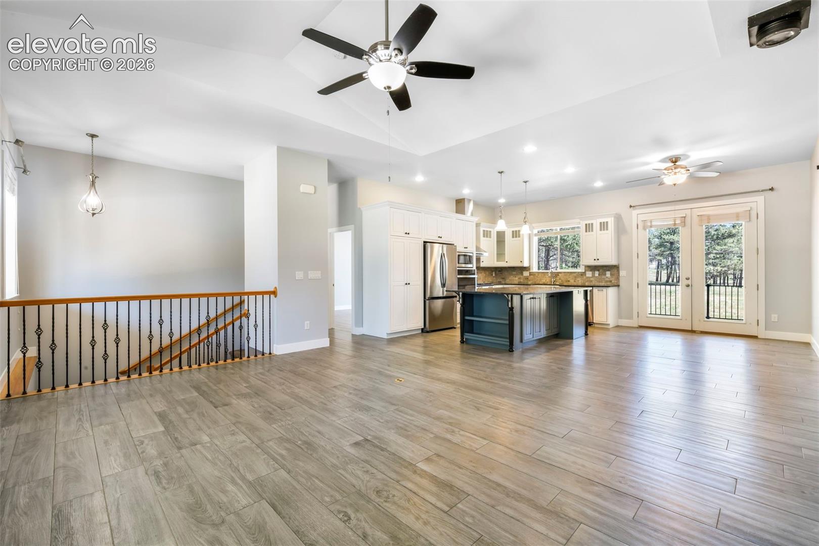 Open concept main level