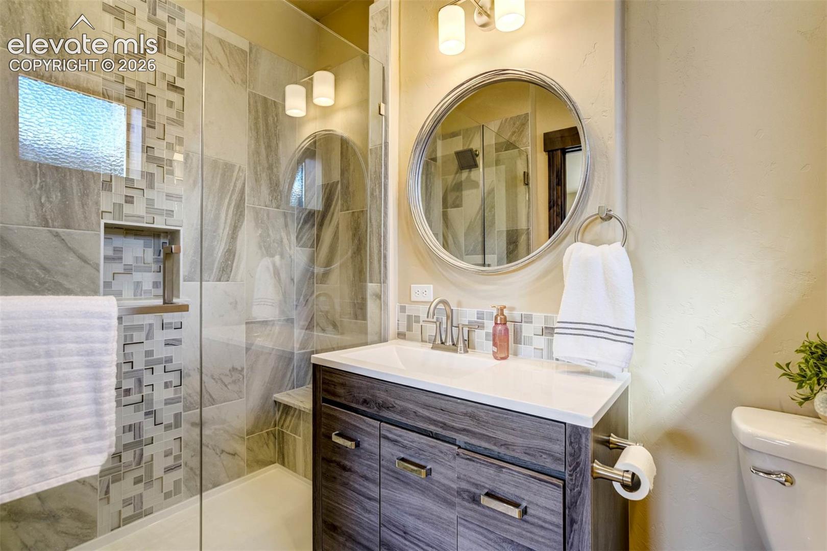 Basement attached bath