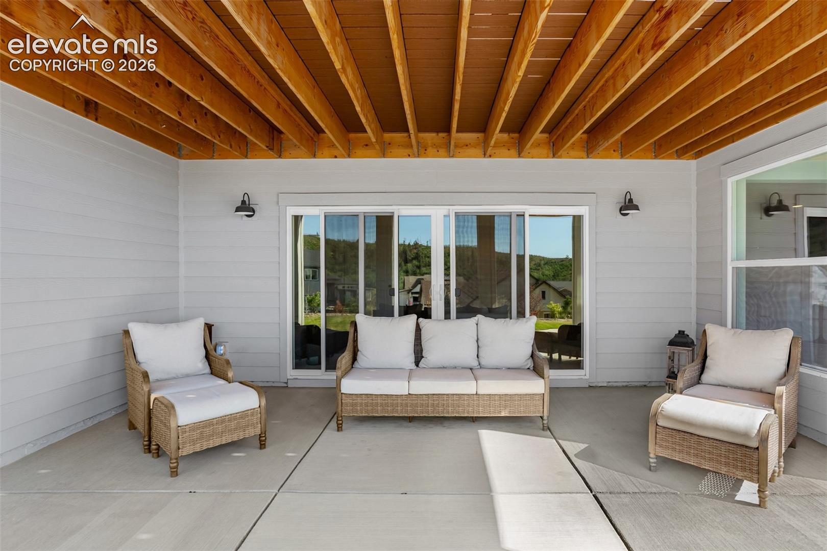 The second covered deck