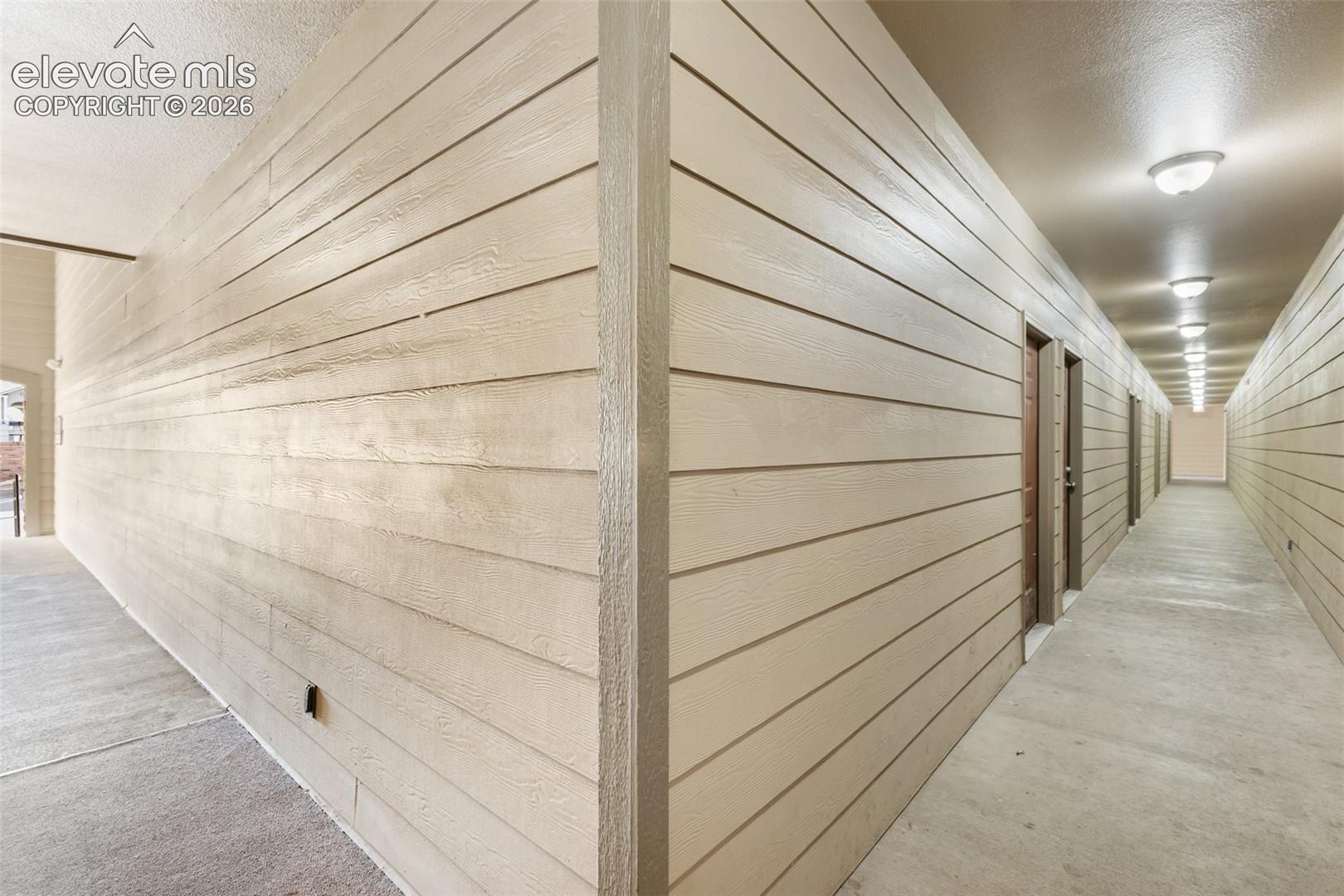 Hallway to Single Car Garage