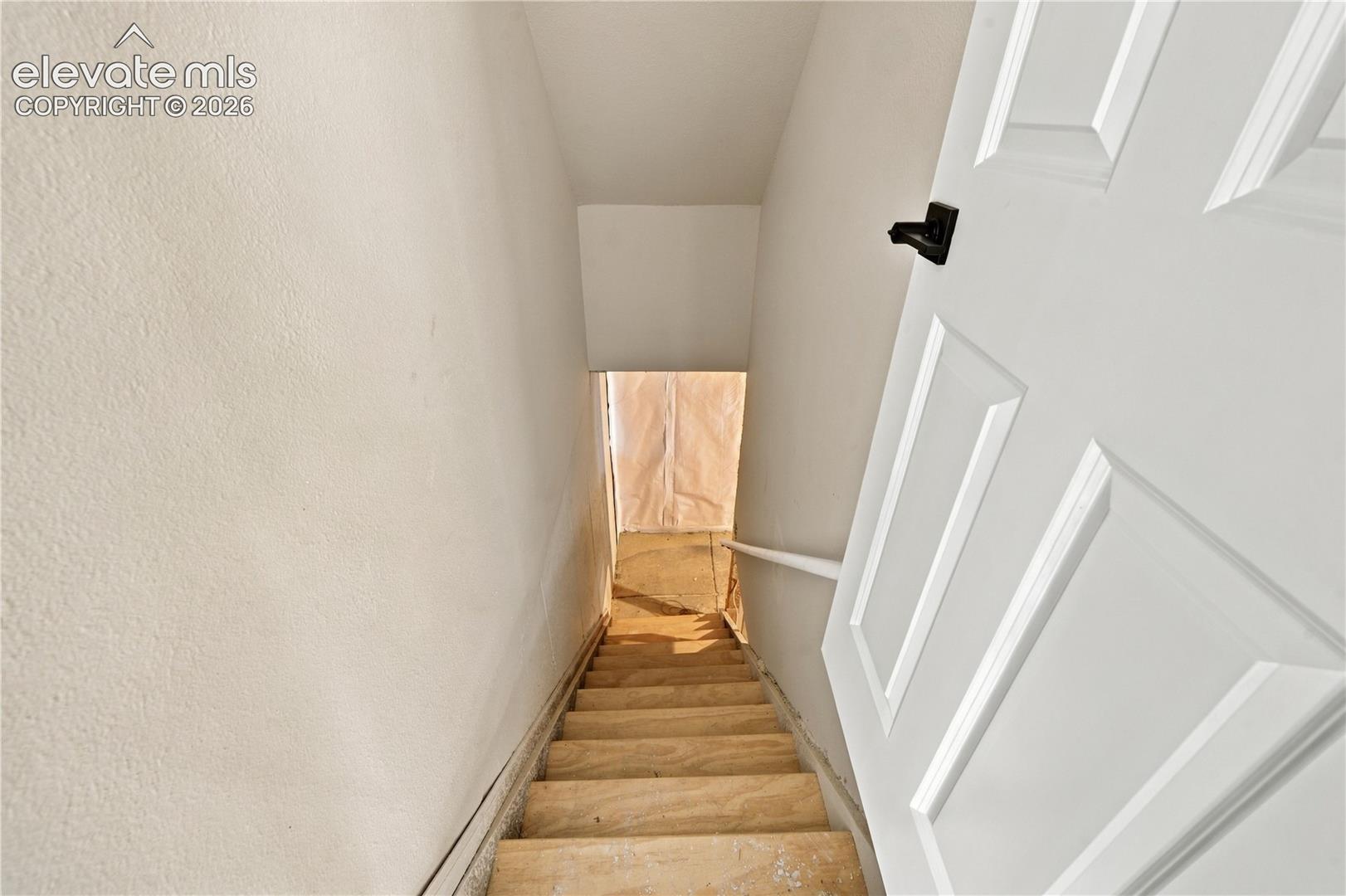 Stairs to basement