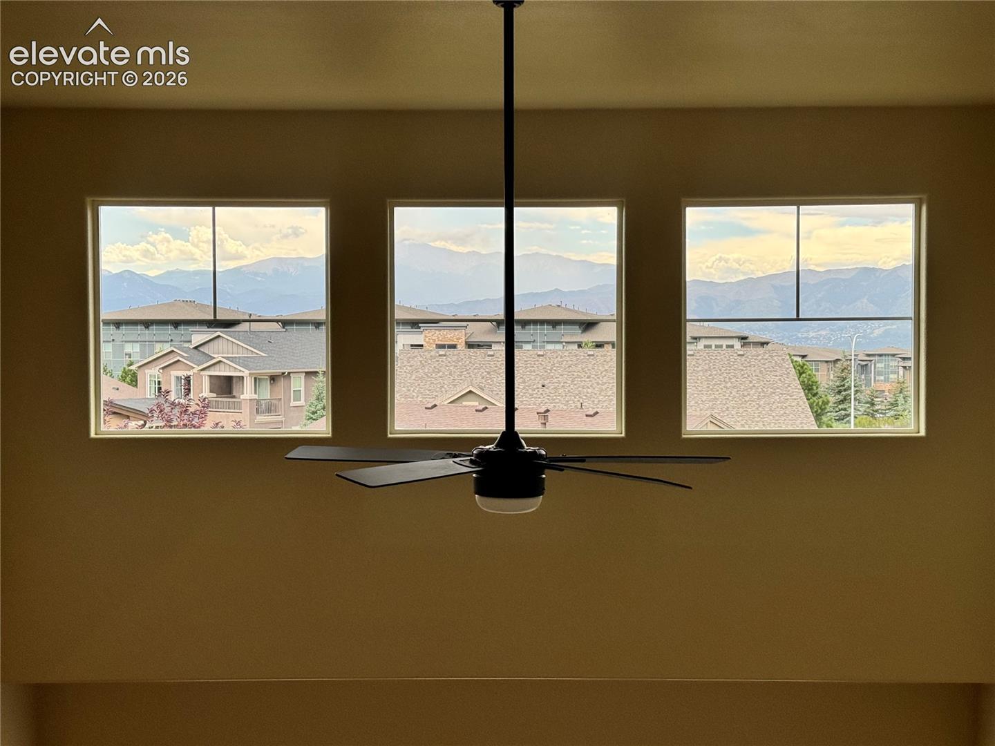 Why wouldn't you want to walk by each morning to these views of Pikes Peak and the front range!