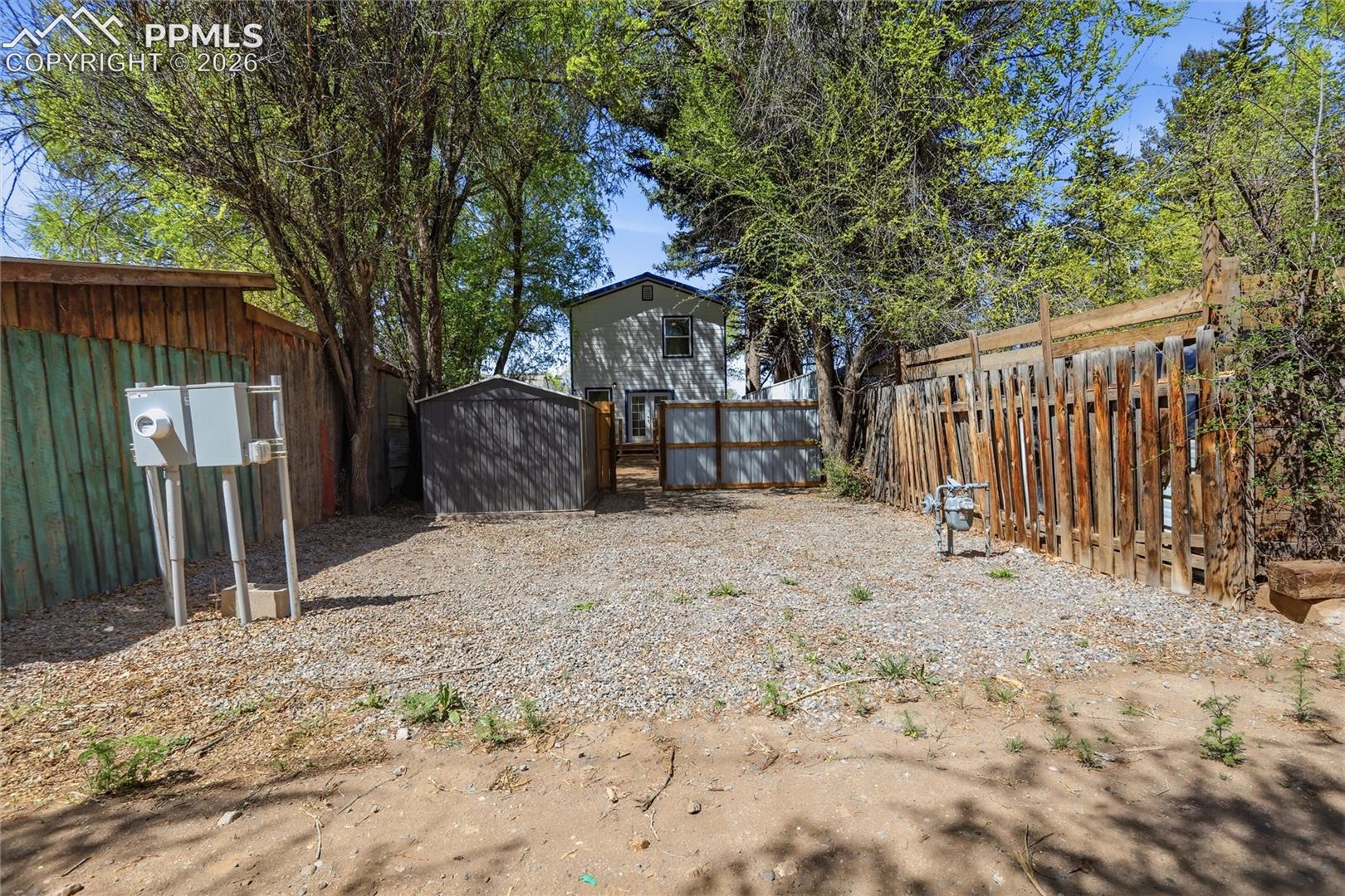 Rear yard