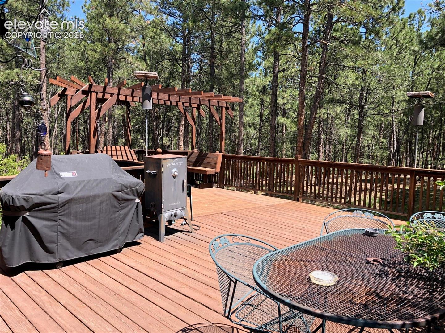 Back deck and pergola