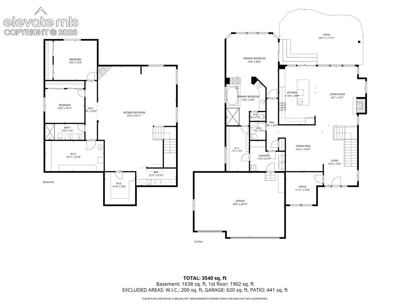 Whole House Floor Plan