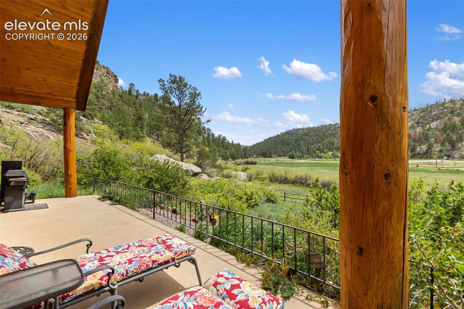 Spend your mornings and evenings on the patio, soaking in the breathtaking views and serene natural setting.