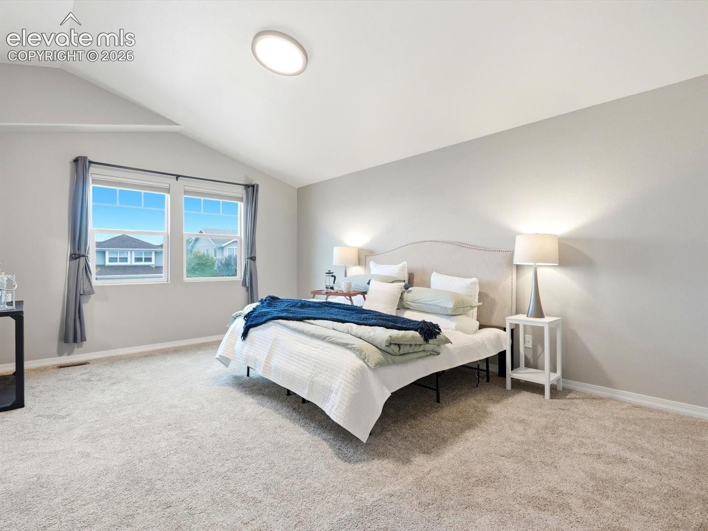 Primary suite with mountain views