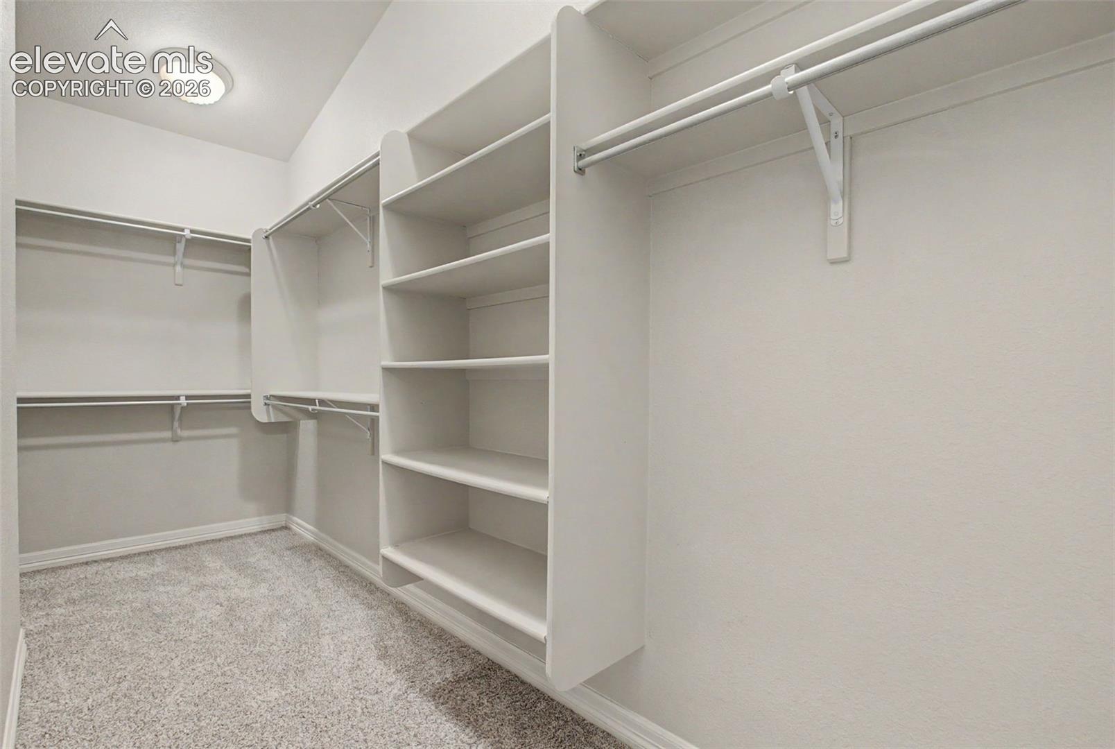 Primary walk-in closet 