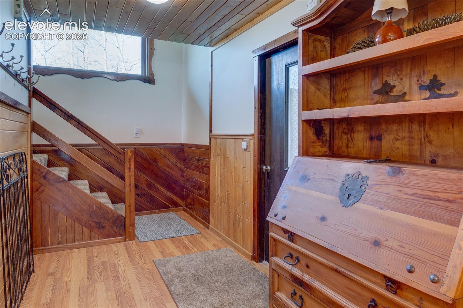 Stairs to lower level