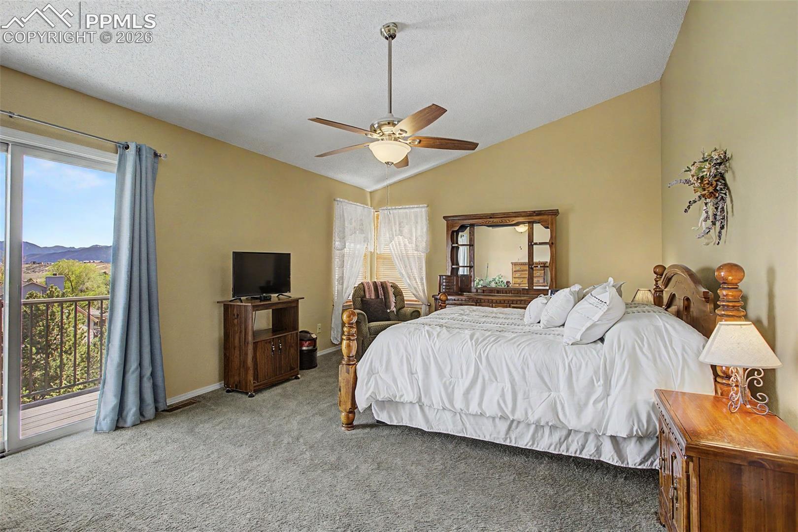 Upper level Primary bedroom.