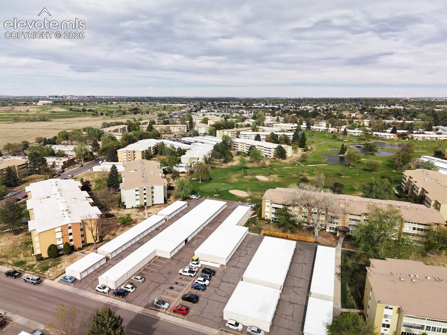 Your Garage and the Golf Course is a short walk across the street!
