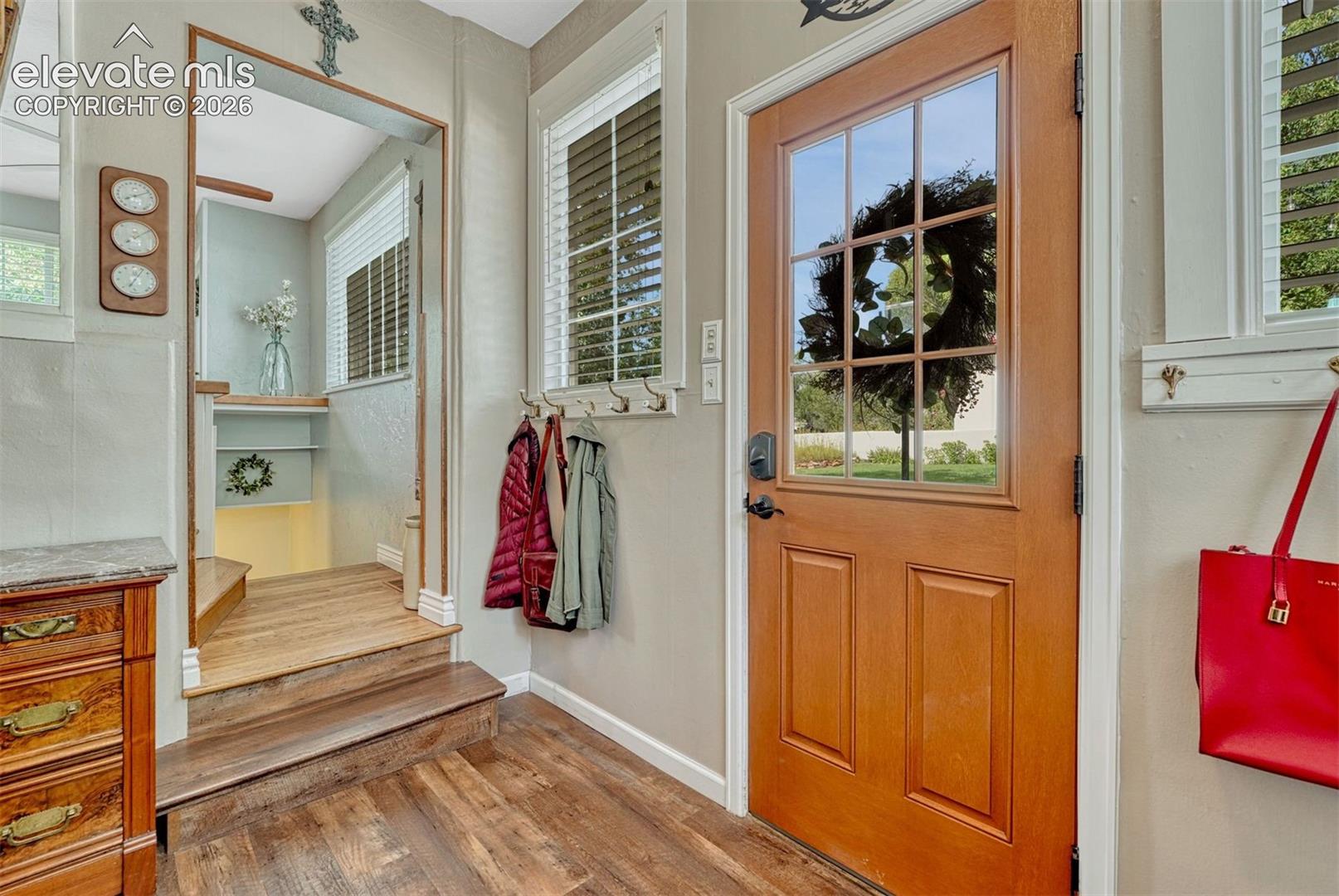 Mud Room and Laundry Room at back entrance.