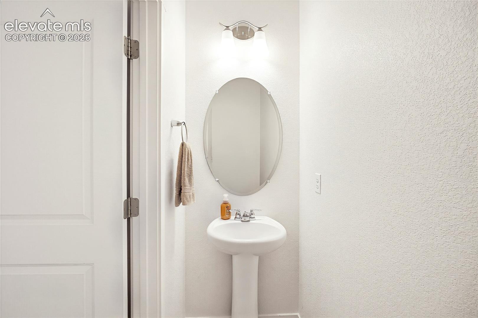 Half bath on main level