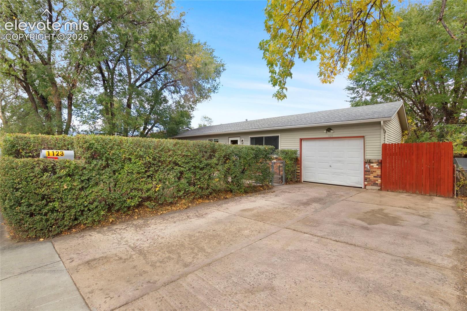 Paved Driveway with additional parking