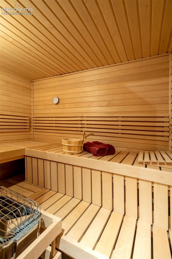 Nice size sauna recently added in the basement. (Not included in square footage)