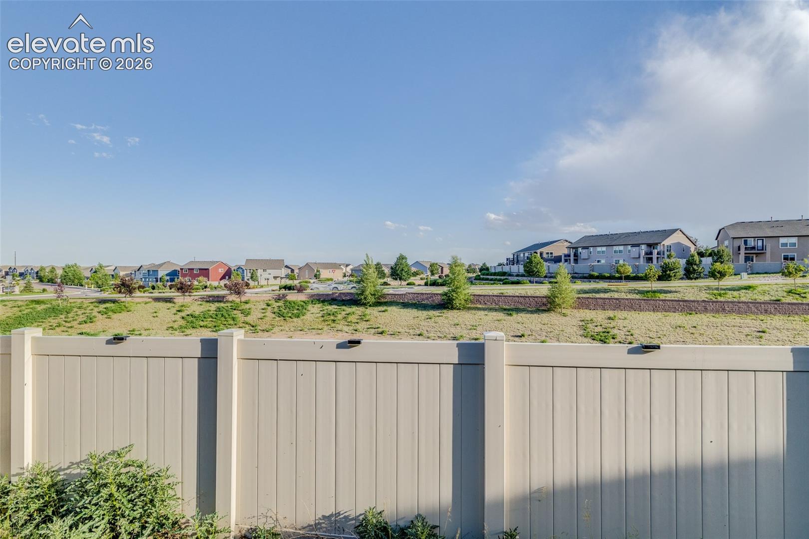 Yard is fully fenced