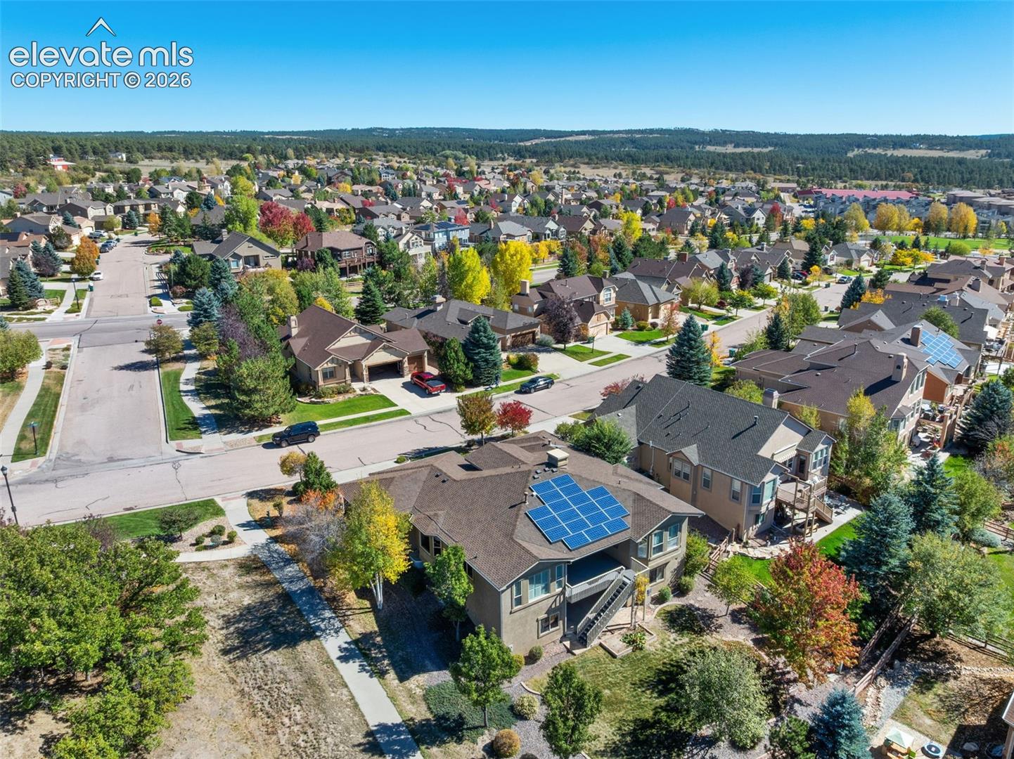 AERIAL FEATURING VIEW OF EAST SIDE OF COMMUNITY