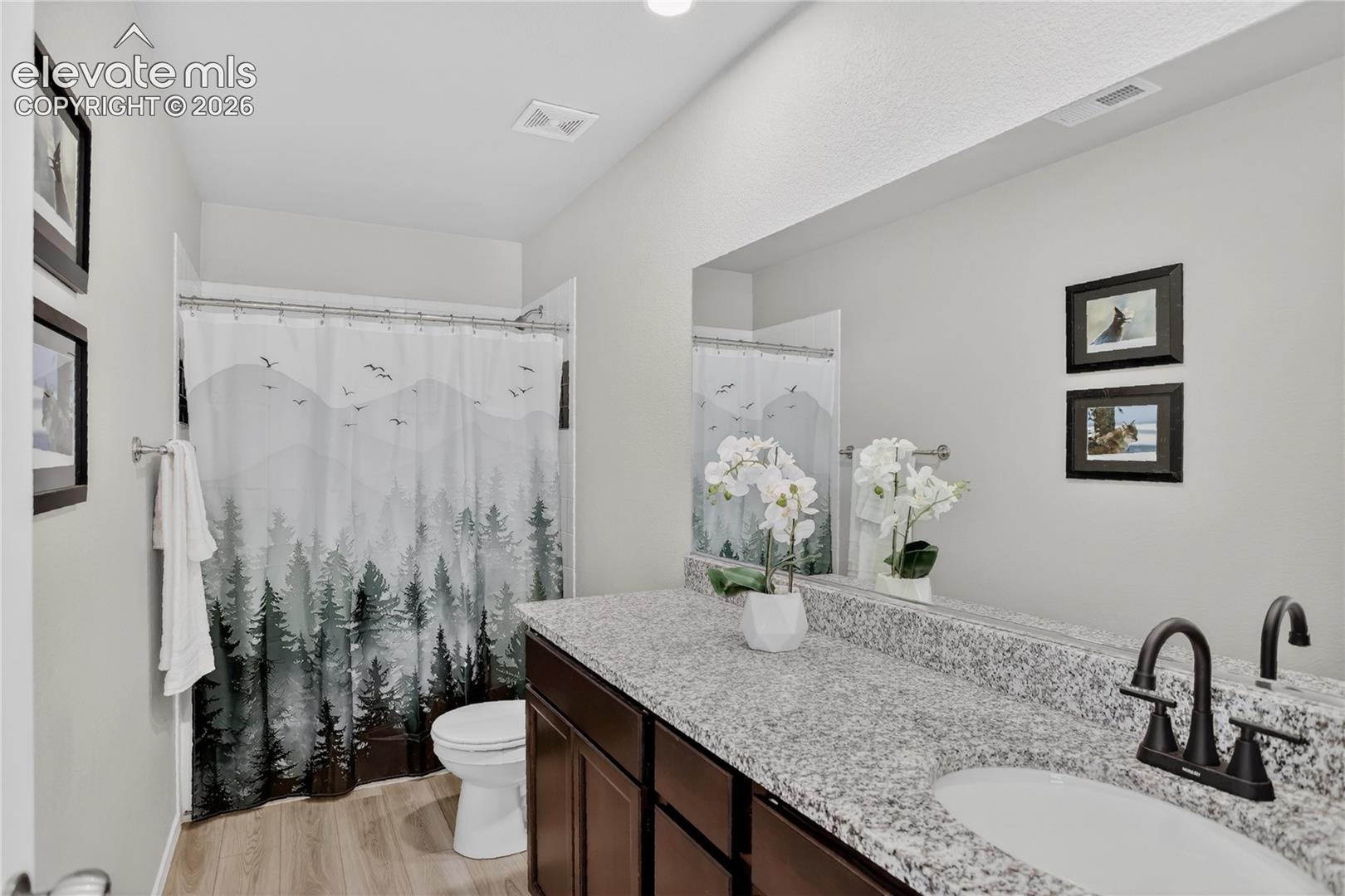 Full bath - upper level