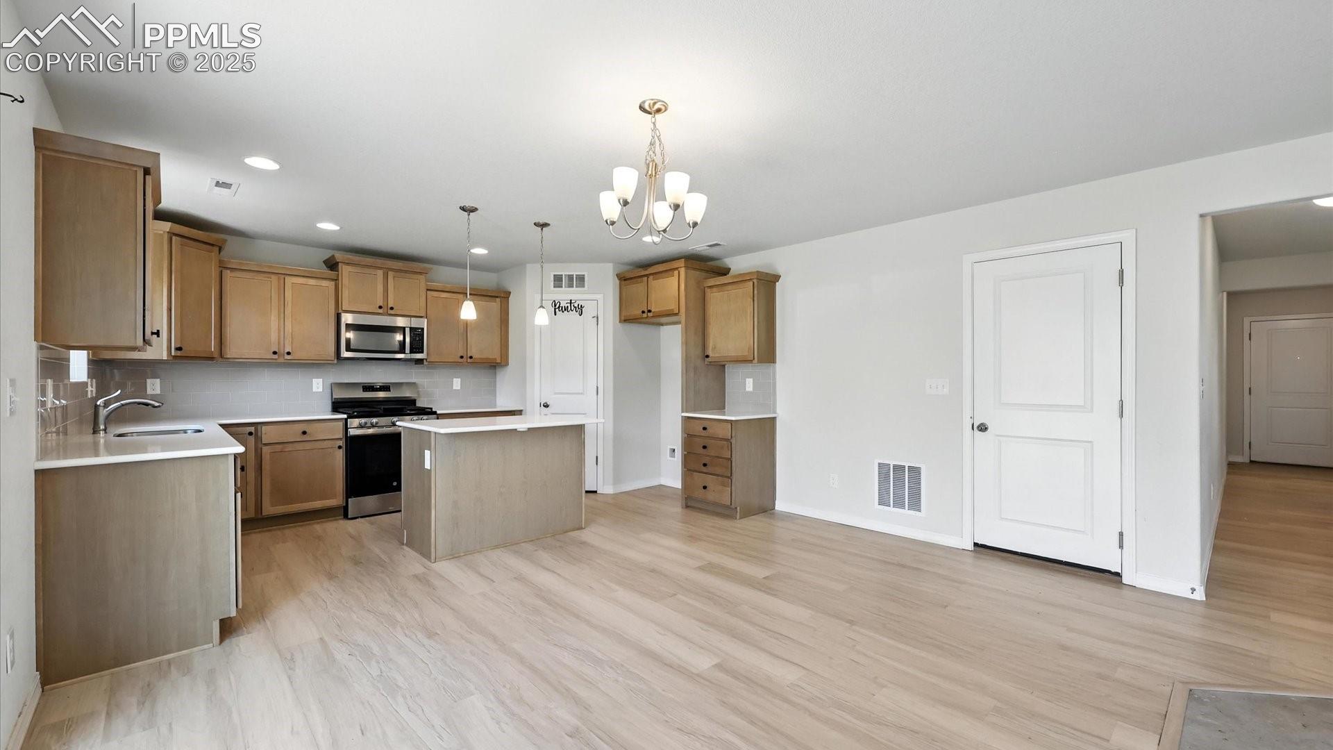 Dining Area and Island Kitchen,