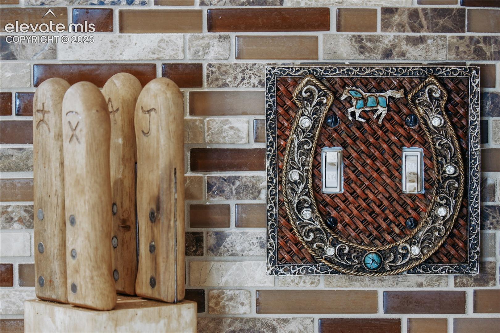 stylish finishes, kitchen backsplash and outlet covers
