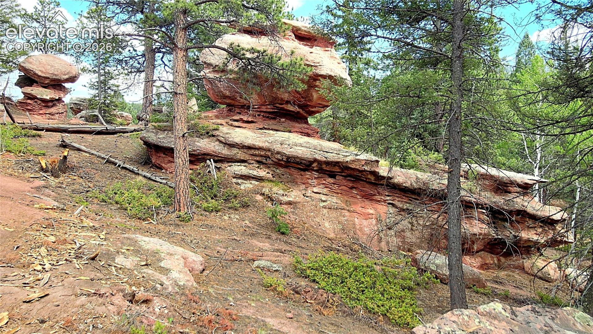 Balanced Rock, great trail rides right past this rock formation!