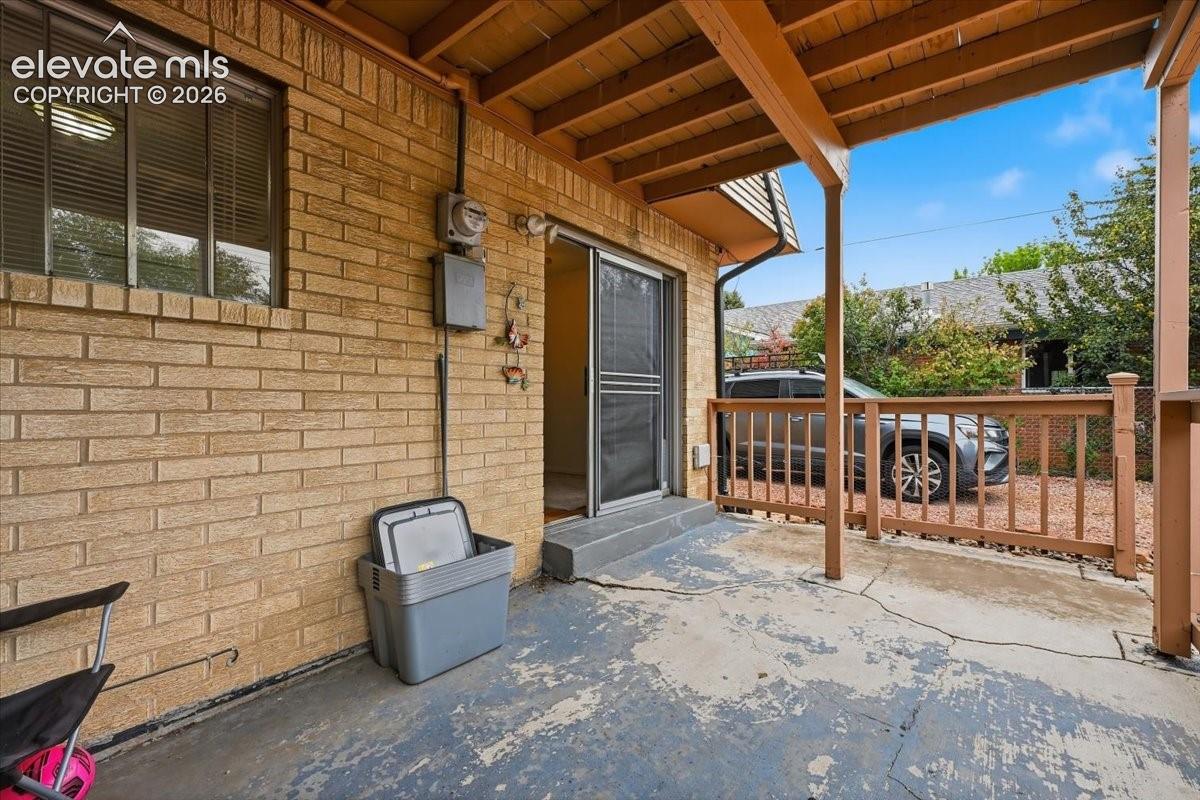 Unit 724 - Lower Patio