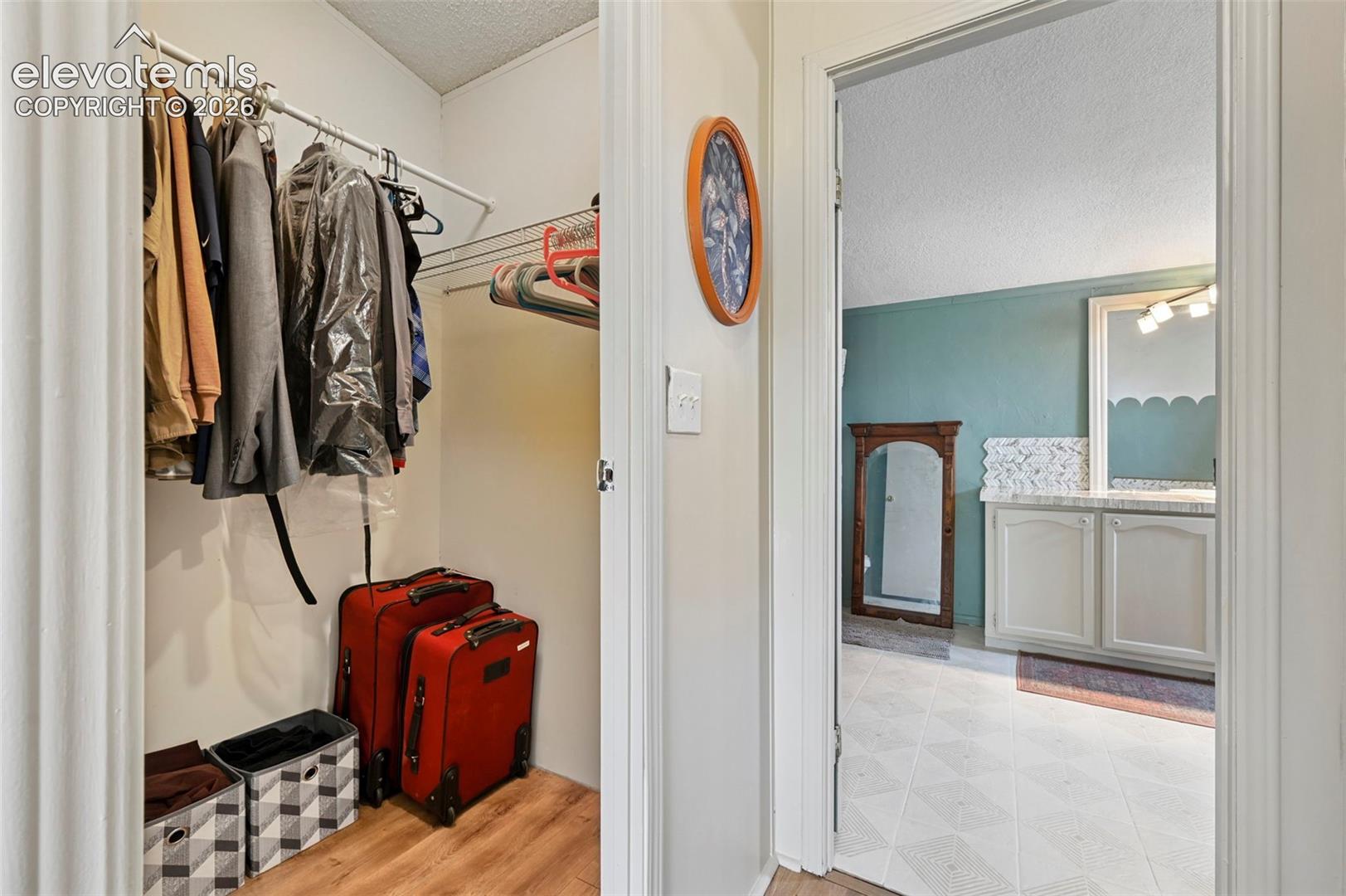 Double Walk in closets in Primary room!