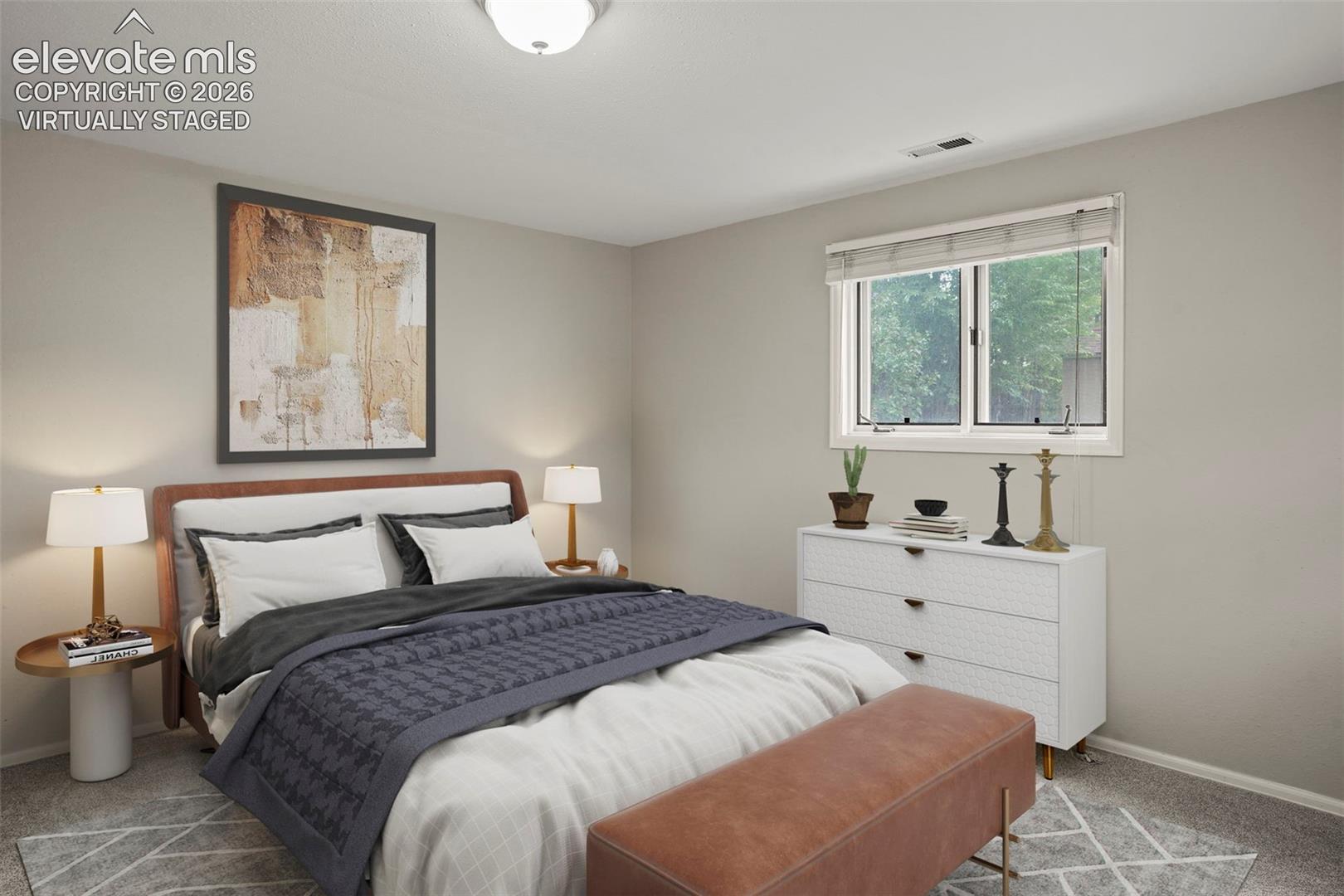 Primary Bedroom (Virtually Staged) 