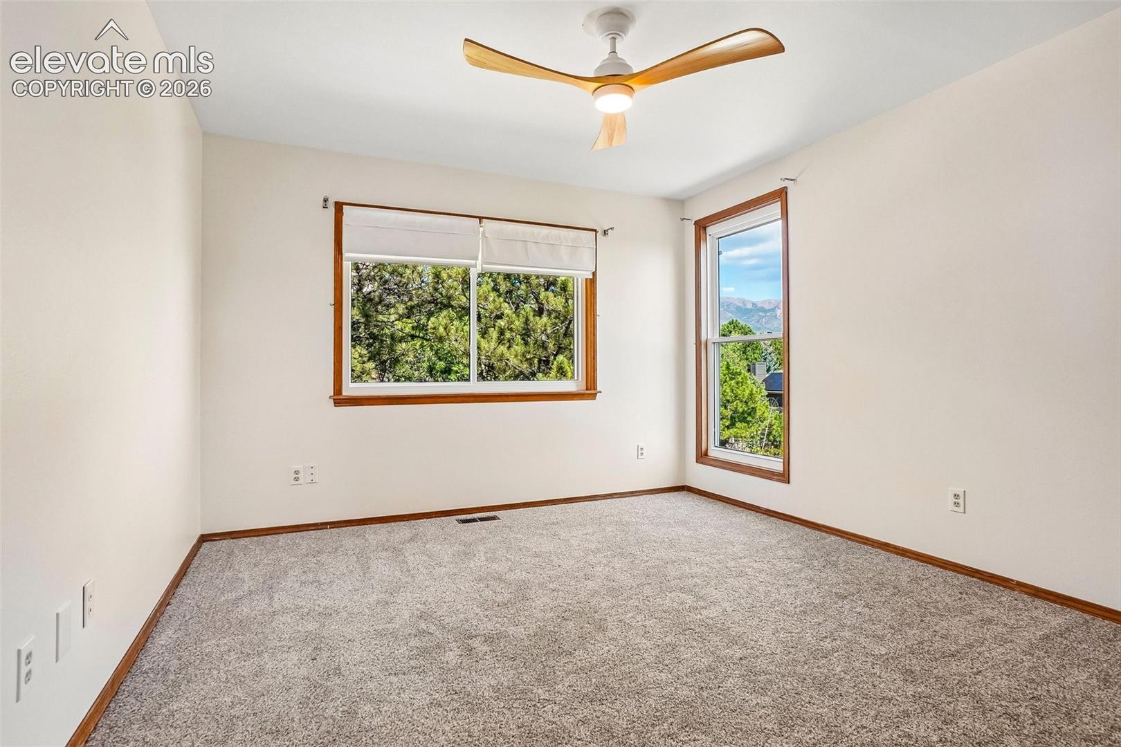 Upstairs bedroom with killer views! 