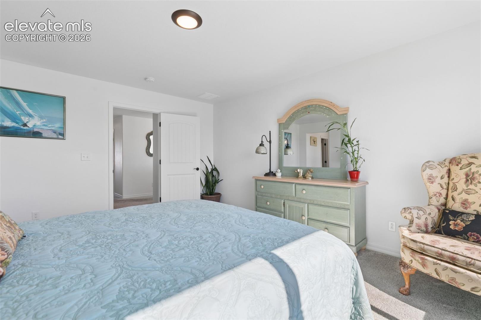  White interior doors, and neutral wall tones