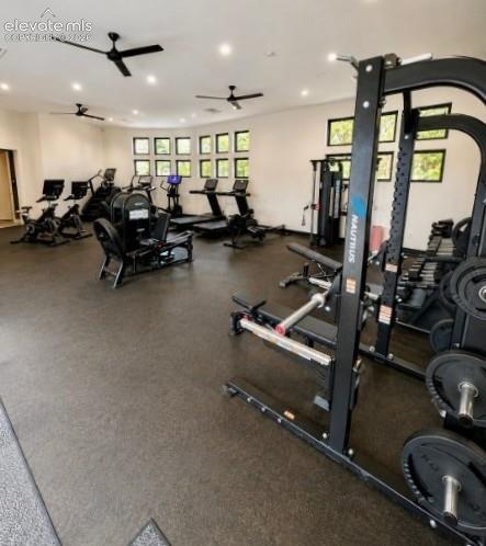 Fitness area in the Community Center