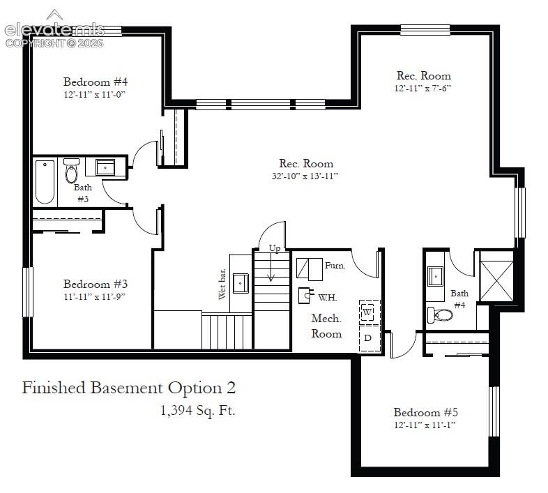 Option #2 Basement Finish 