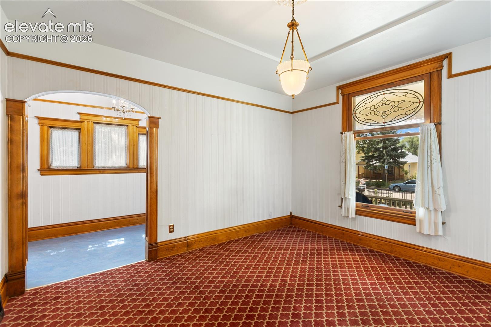 Living room off foyer