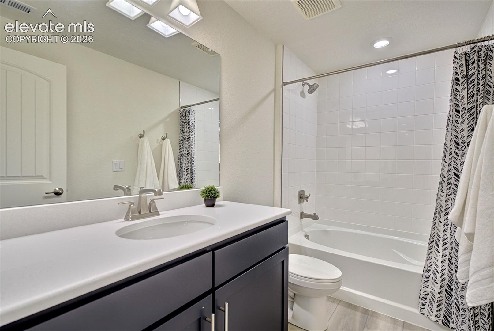 Basement bathroom.