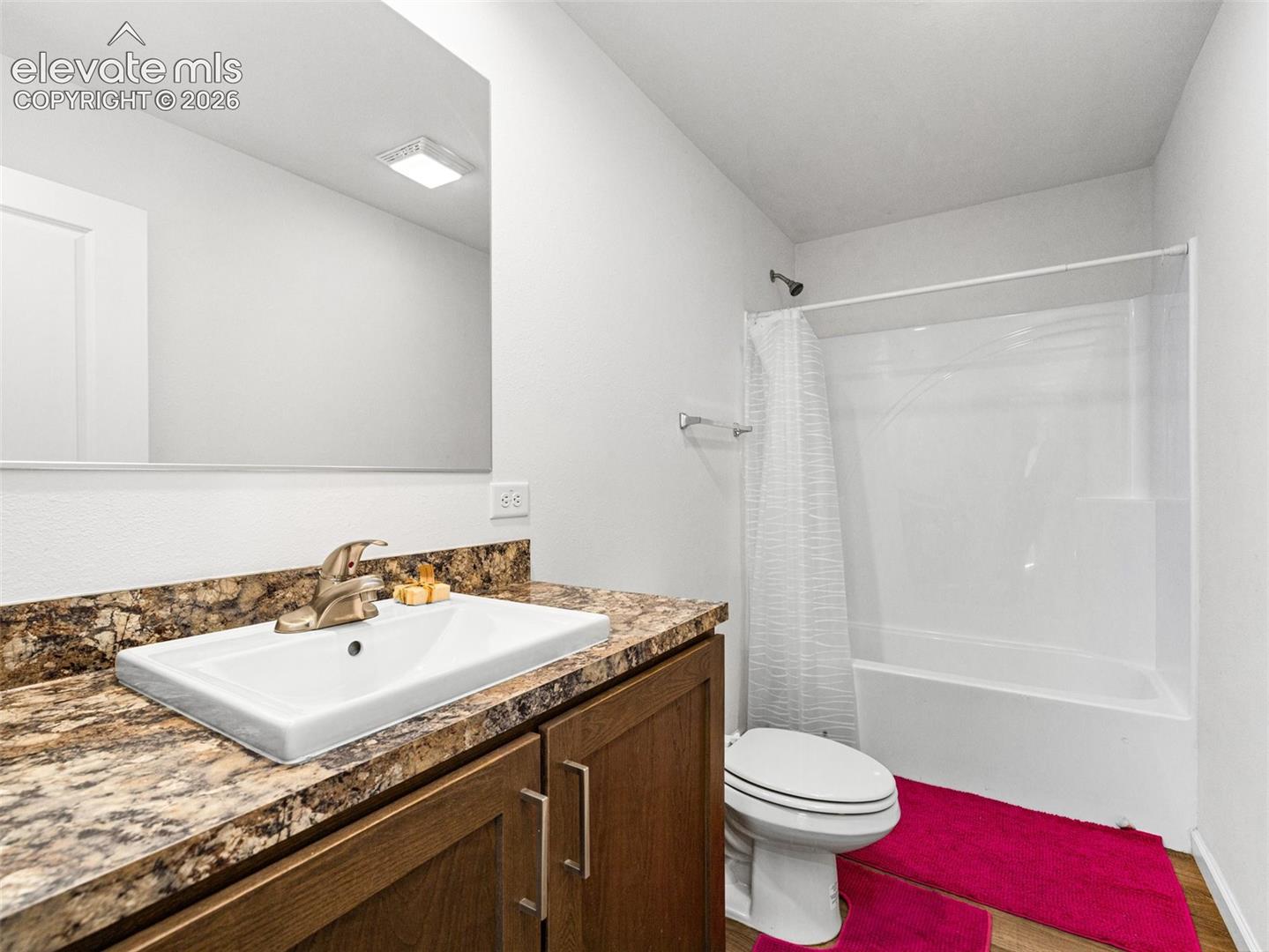 Main bath is a full bath