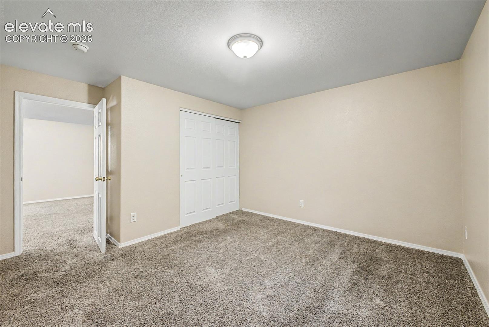 Basement bedroom