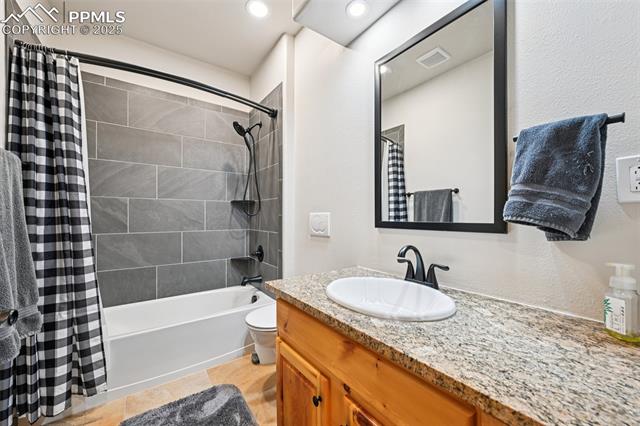 Full bathroom on there lower level 