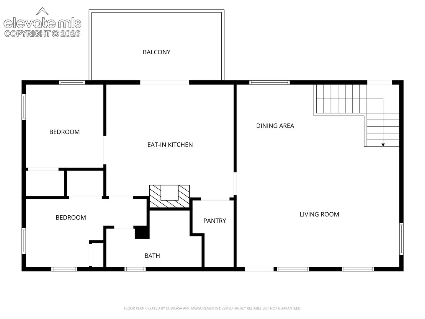 Floor plan Main level