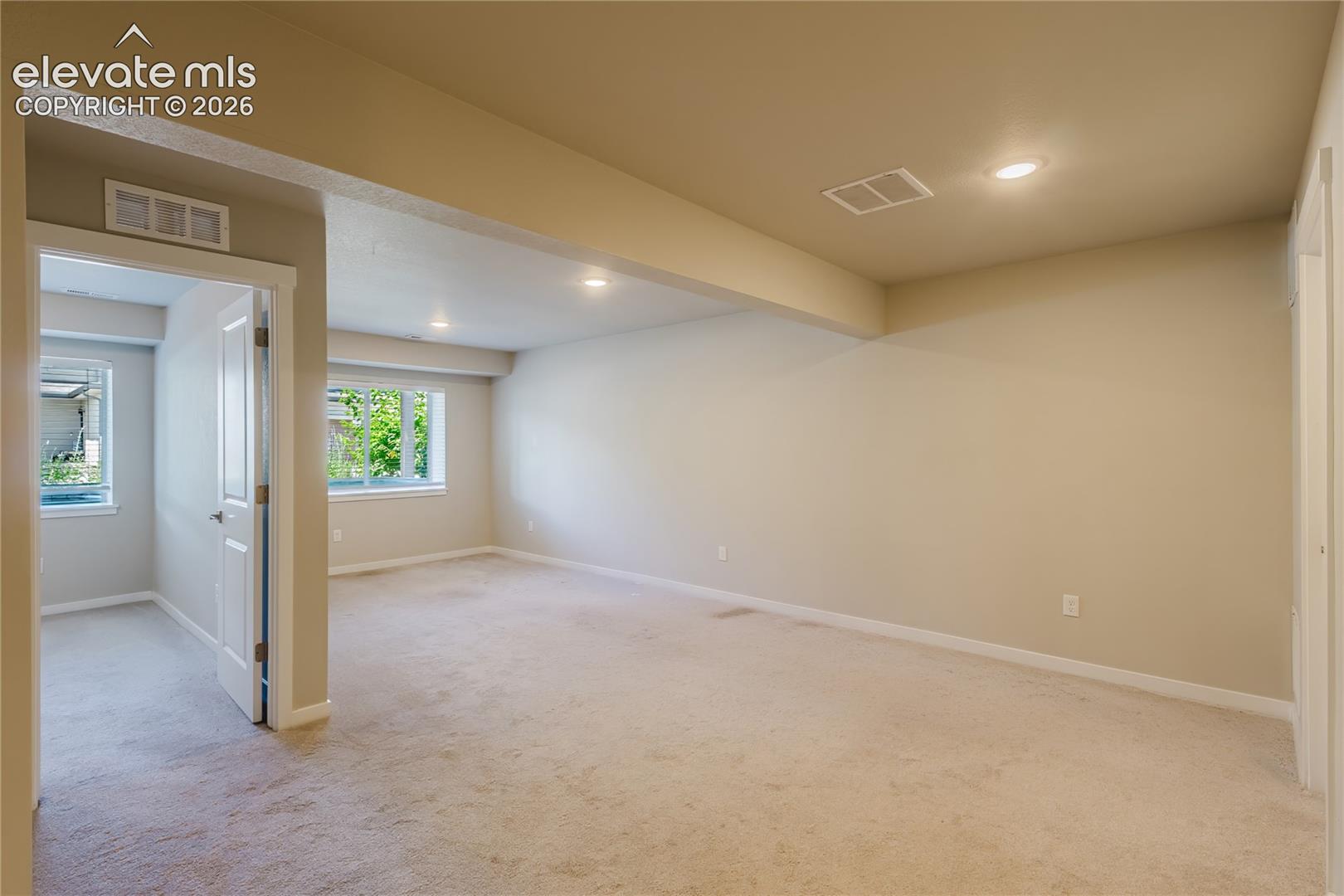 Basement Living Area