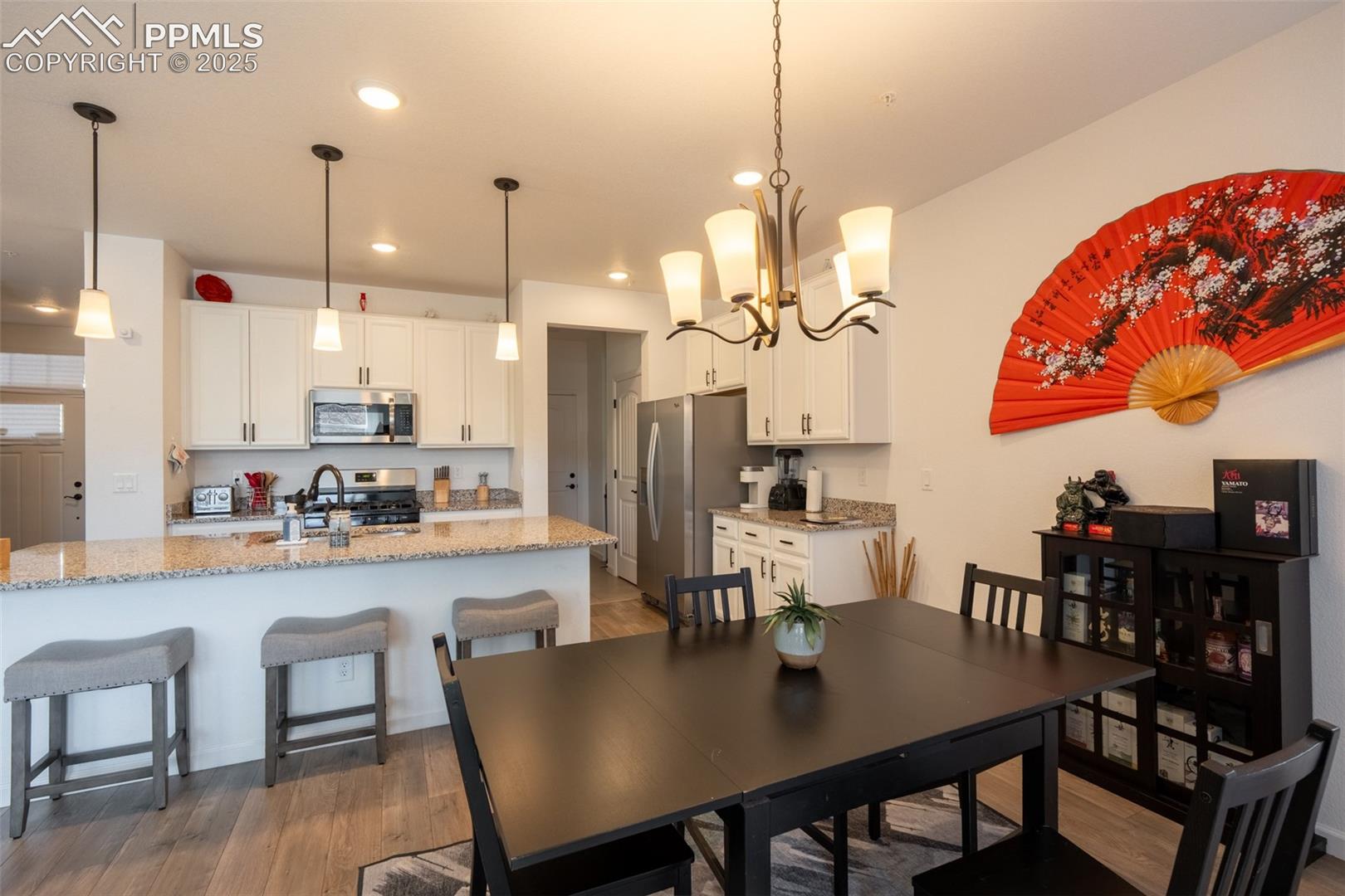 Dining area/kitchen - main floor