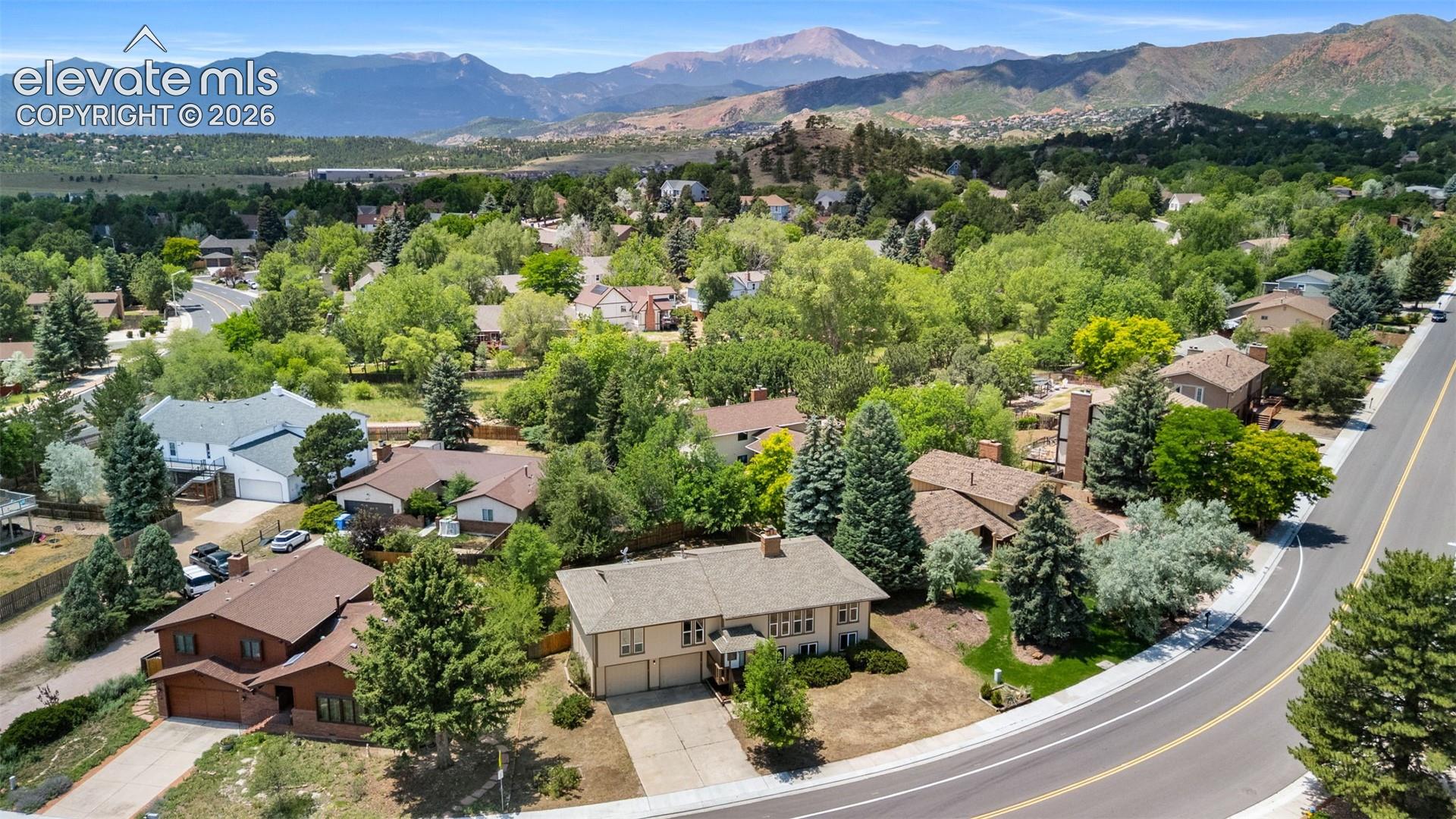 Aerial View of the Property & Neighborhood