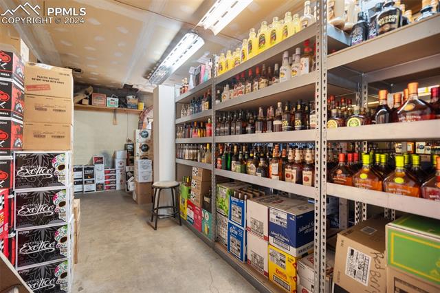 View of storage room