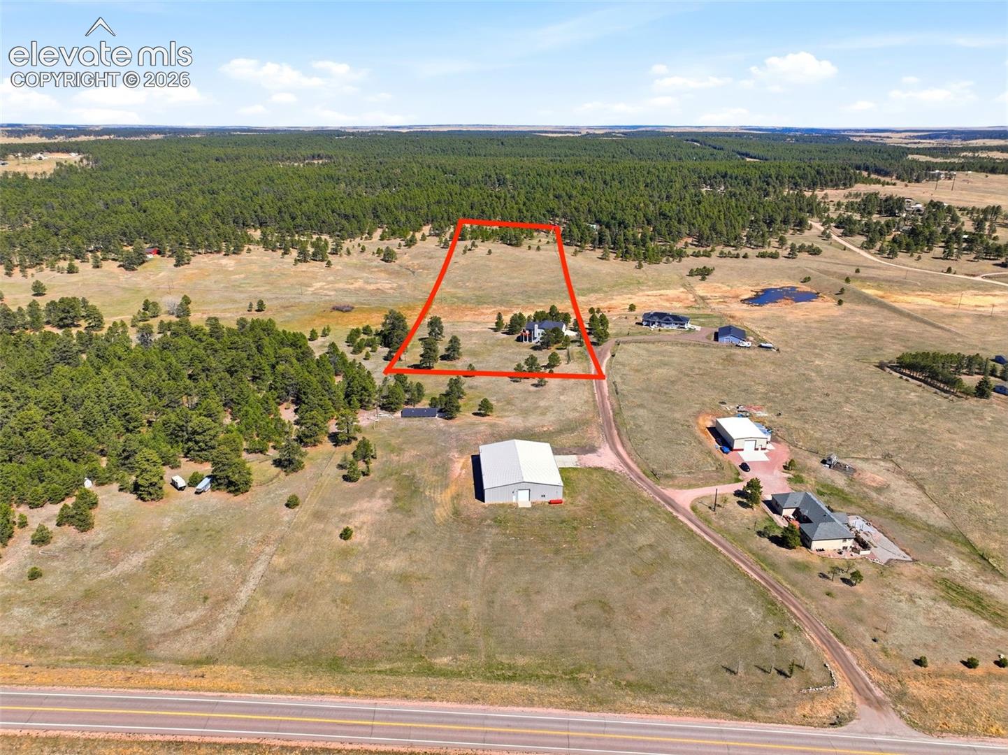 9.5 acres - Approximate not to be used as a survey