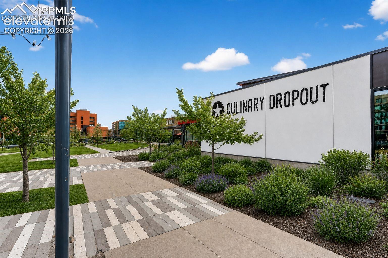 One of the restaurants, Culinary Dropout (enhanced photo)