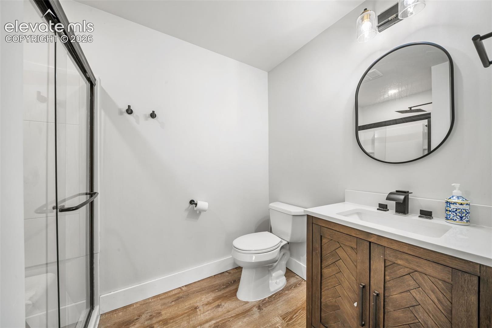 2nd bedroom ensuite bathroom with walk in shower