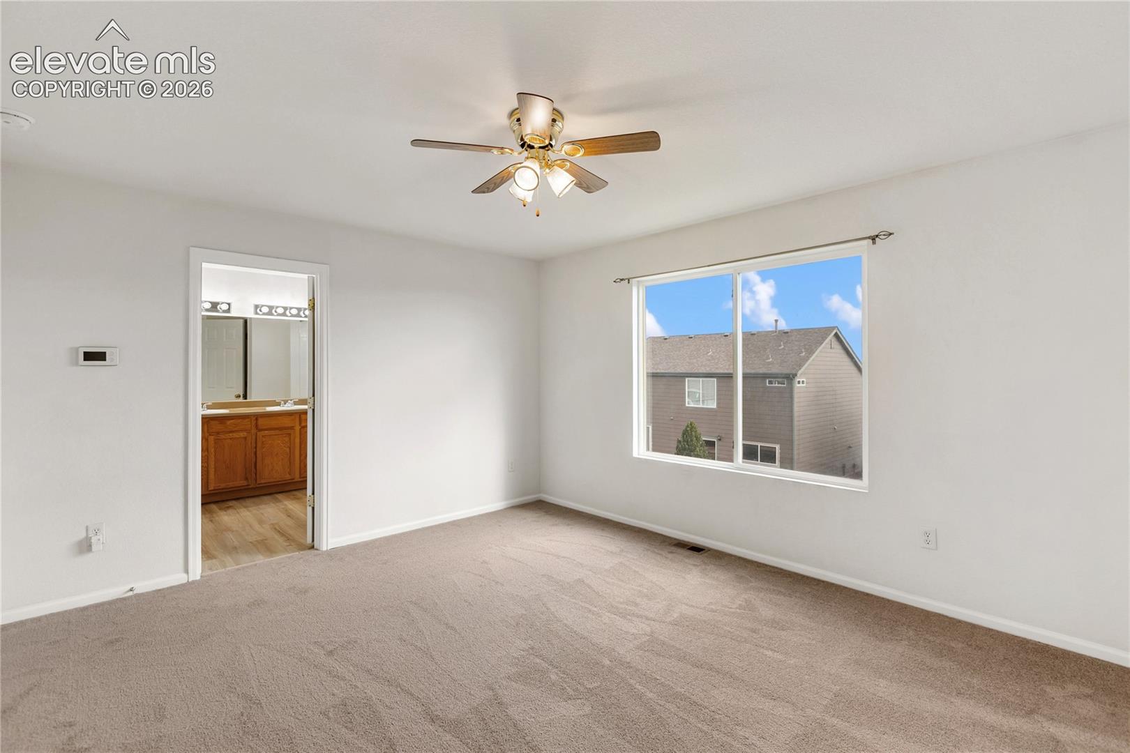 Large primary suite.